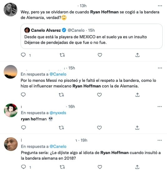 Usuarios responden a Canelo tras mensajes contra Lionel Messi