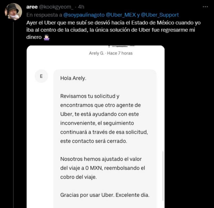 Comentarios en Twitter