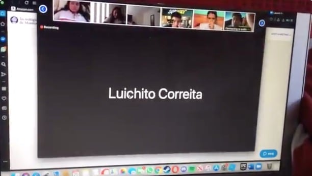 El usuario era desconocido.