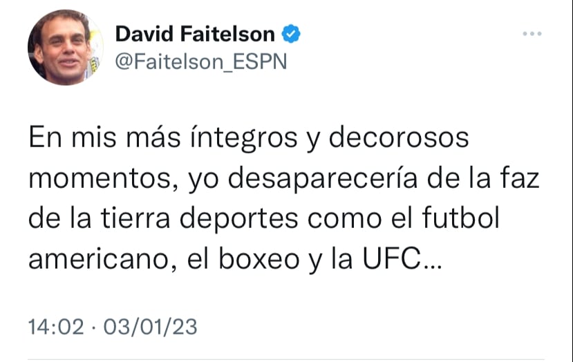 David Faitelson.