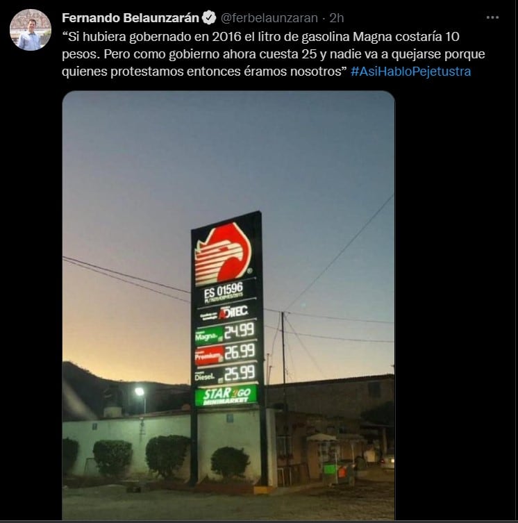 Opositores se pronuncian respecto al gasolinazo