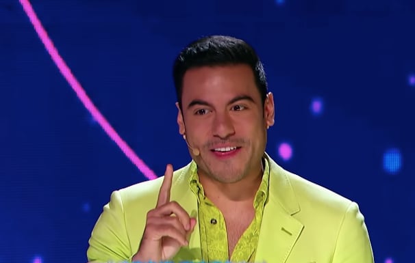 Carlos Rivera en Quién es la Máscara