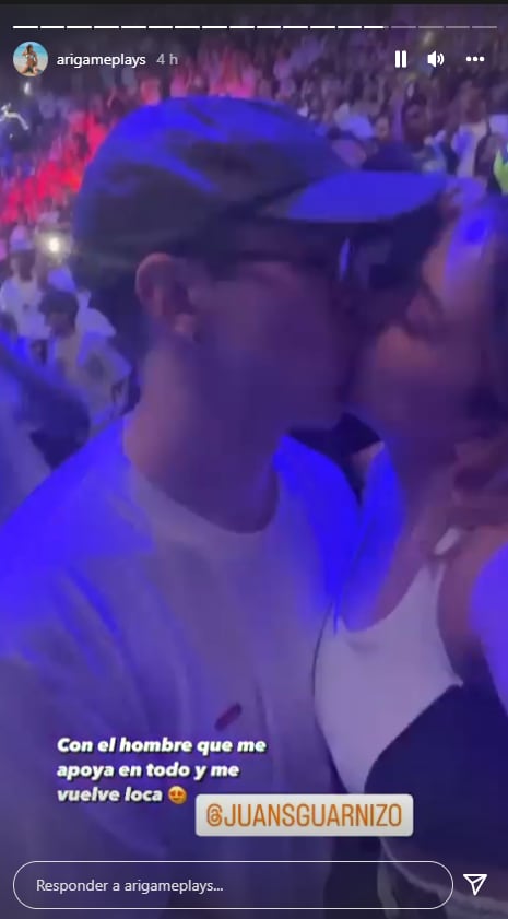 Arigameplays y su esposo Juan Guarnizo
