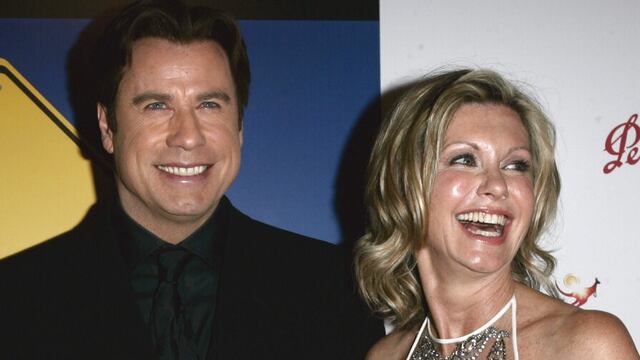 John Travolta y Olivia Newton-John