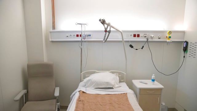 Sala de atención de coronavirus.