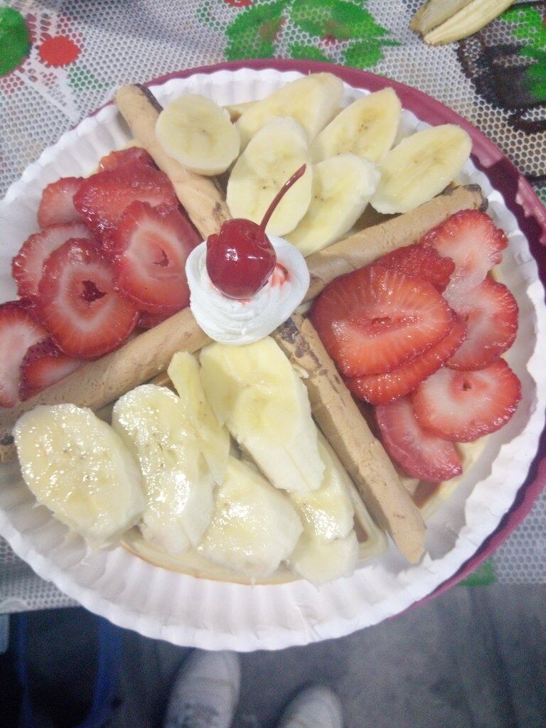 De milagro vende todos sus waffles, así relató su historia de emprendimiento