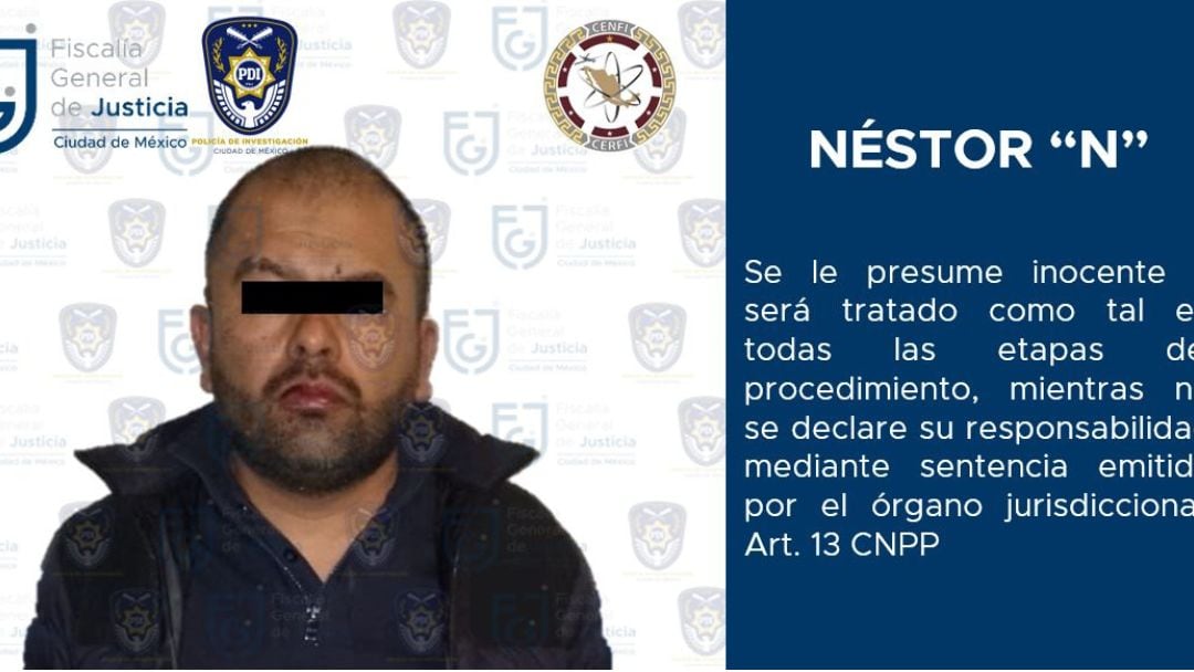 Detienen a Néstor Arturo López, líder de narcomenudistas en CDMX y Estado de México