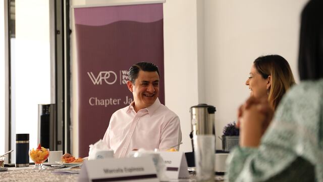 Chema Martínez se reúne con empresarias de Women Presidents Organization