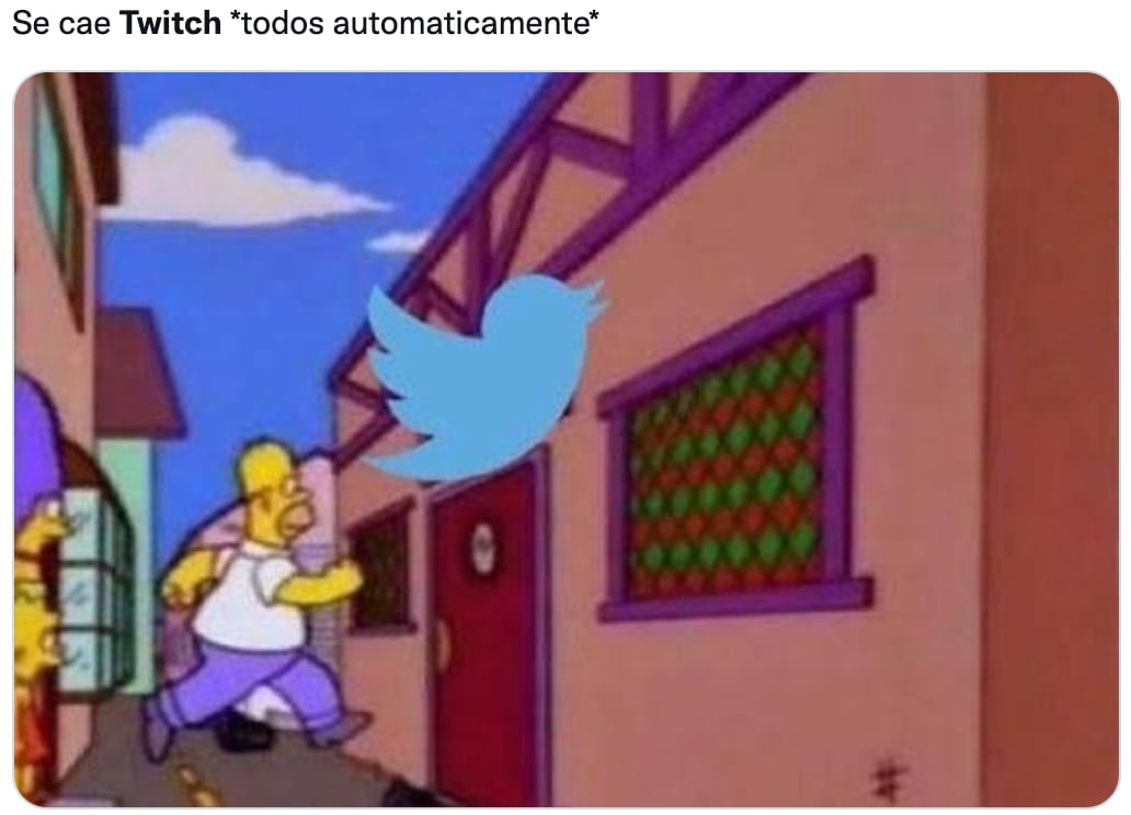 Memes y streamers se burlan de la caída de Twitch