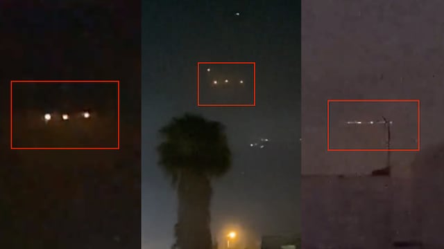 Ovnis percibidos por usuarios de Twitter.