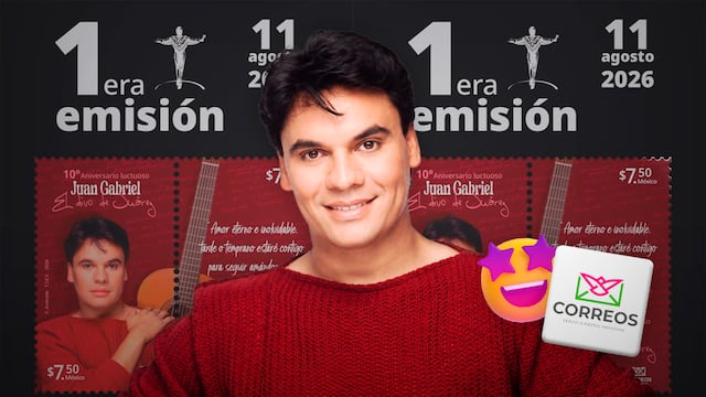 Correos de México lanza timbres de Juan Gabriel a 10 años de su muerte