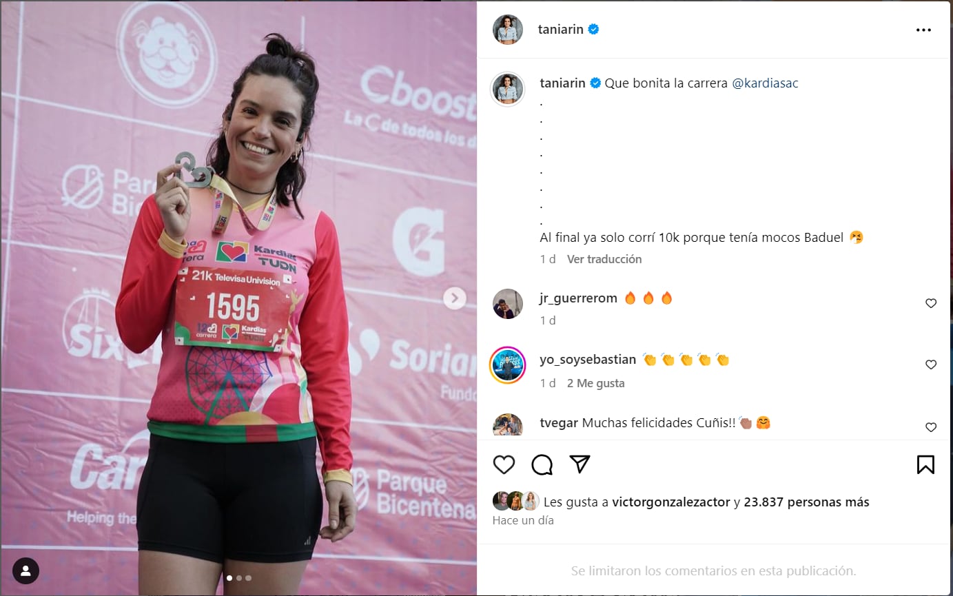 Publicación de Tania Rincón
