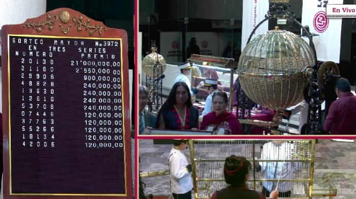 Resultados Sorteo Mayor 3972 de Lotería Nacional: Ganadores de hoy 27 de mayo