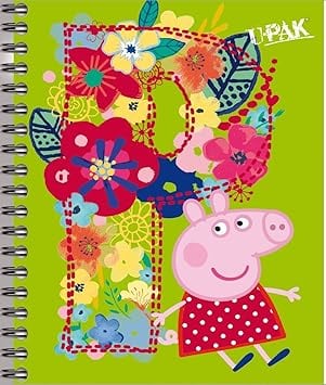Cuadernos de Peppa Pig y George para el regreso a clases 2024