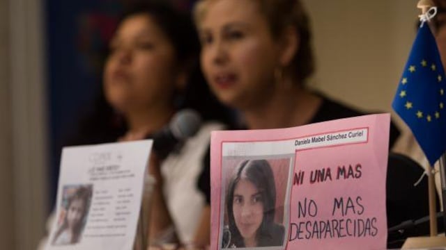 Mujeres desaparecidas en México.