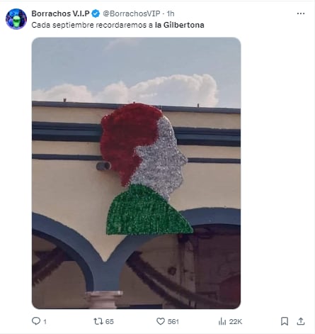 Memes despidiendo a La Gilbertona recordando su peculiar sentido del humor