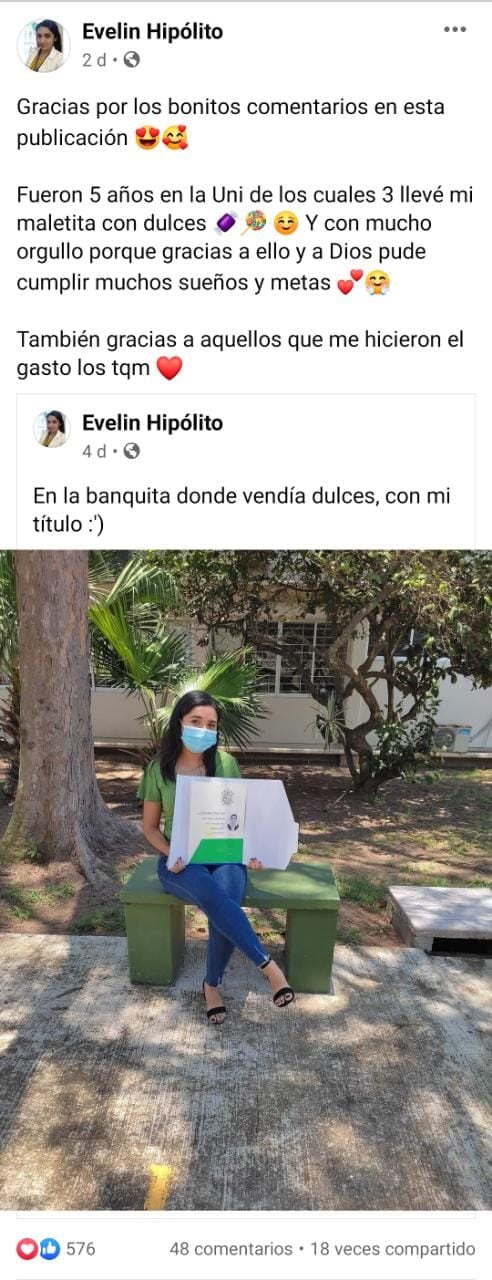 Publicación de Facebook