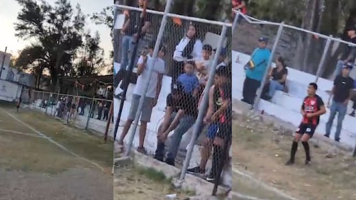 Revelan video de exjugador de Leones Negros sacando una pistola tras armarse campal en partido de llano