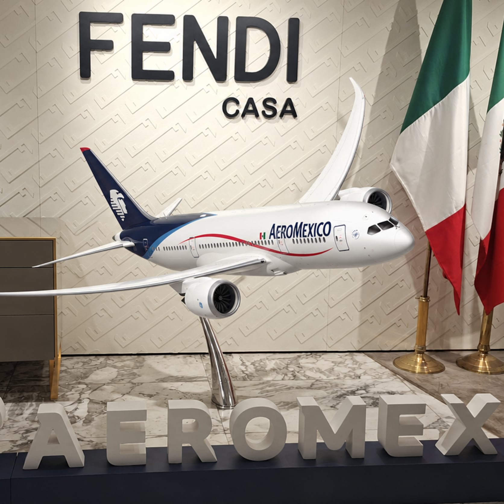 Fendi Casa México y Aeroméxico nos llevan a Milán