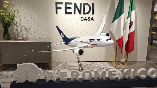 Fendi Casa México y Aeroméxico nos llevan a Milán