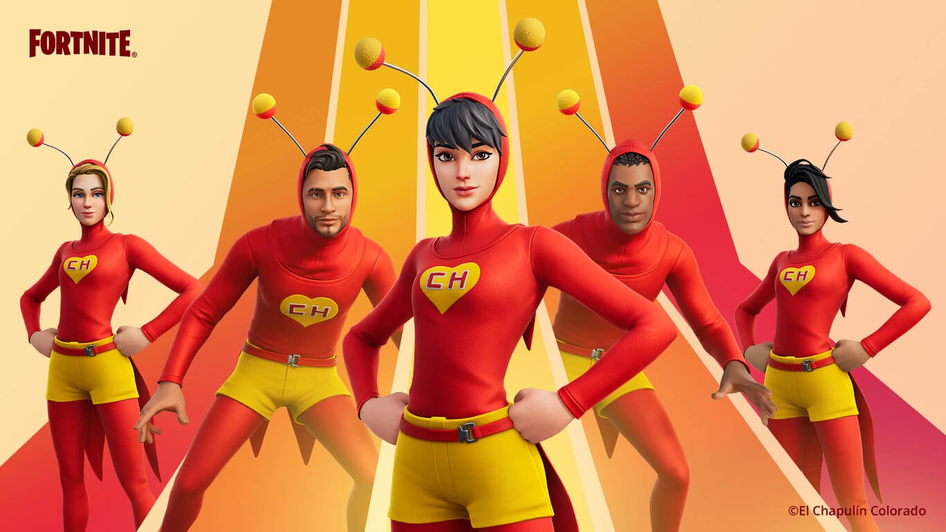 El Chapulín Colorado en 'Fortnite'
