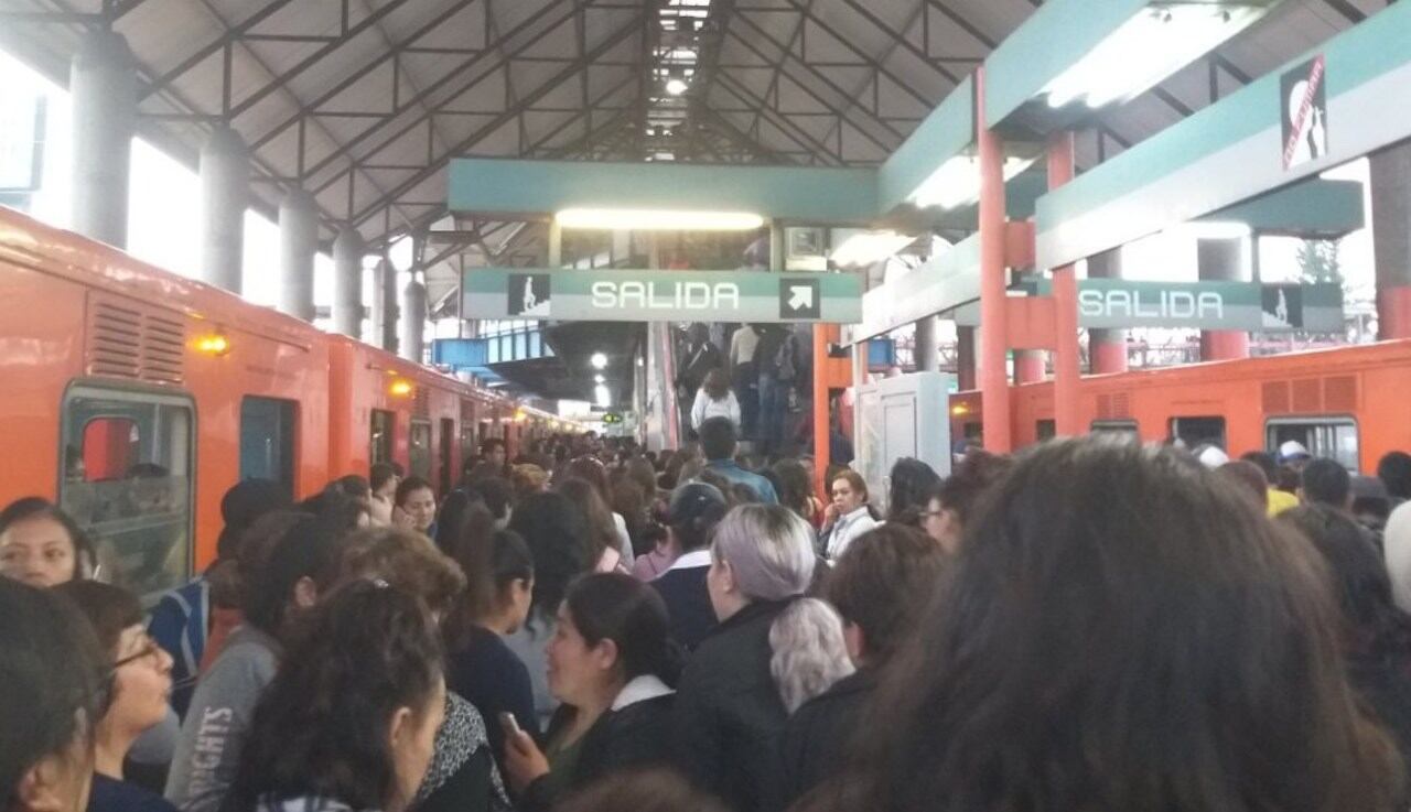 Línea B del Metro.