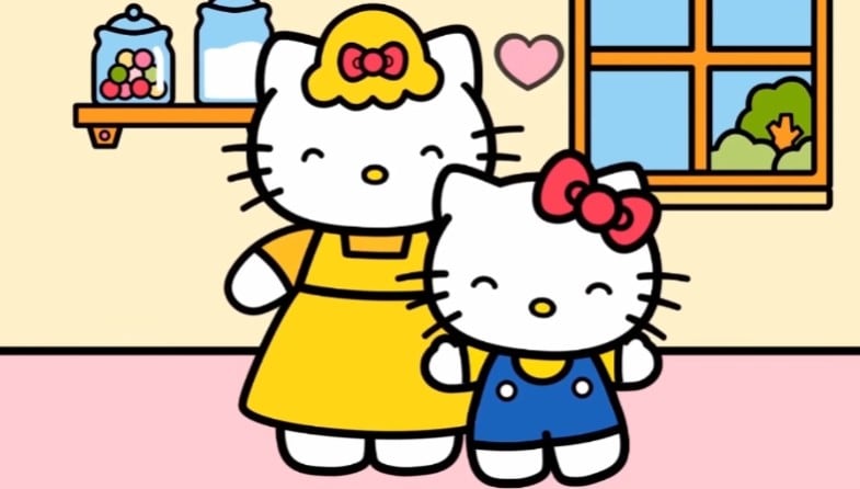 Hello Kitty le escribe un poema a mamá