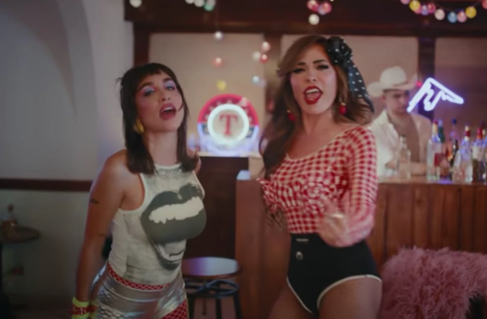 María Becerra y Gloria Trevi