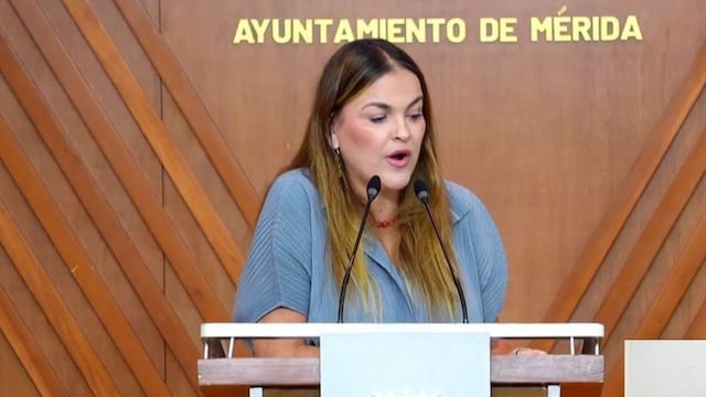 Cecilia Patrón, presidenta municipal de Mérida