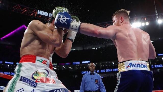 Canelo superó por decisión unánime a Chávez Jr