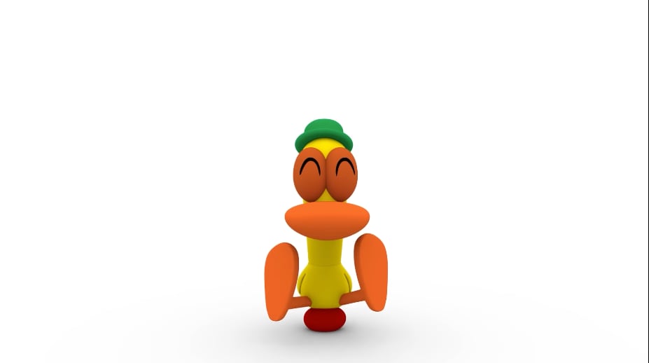 Pocoyó por el Día más feliz del año