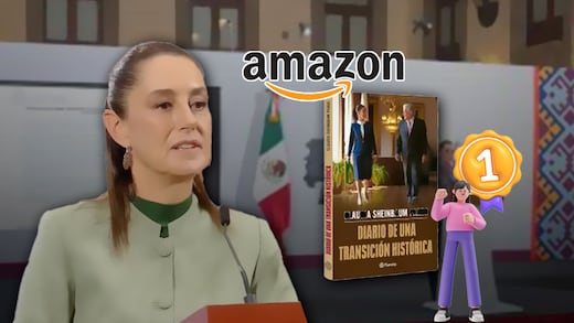 Claudia Sheinbaum celebra que Diario de una transición histórica ya es primer lugar en ventas en Amazon
