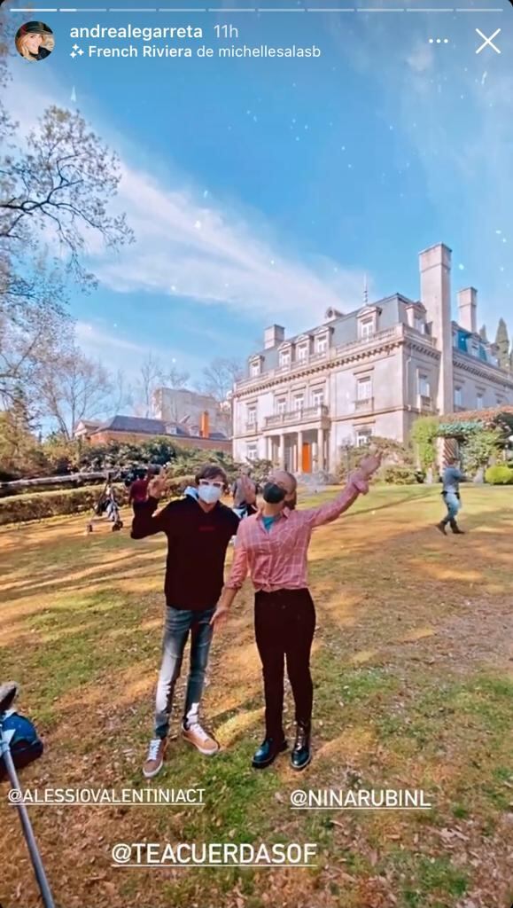 Nina Rubín y Alessio Valentini