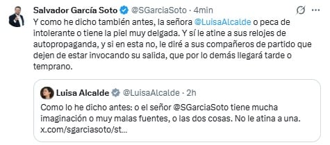 Periodista respalda su información de Luisa María Alcalde sobre la presidencia de Morena.