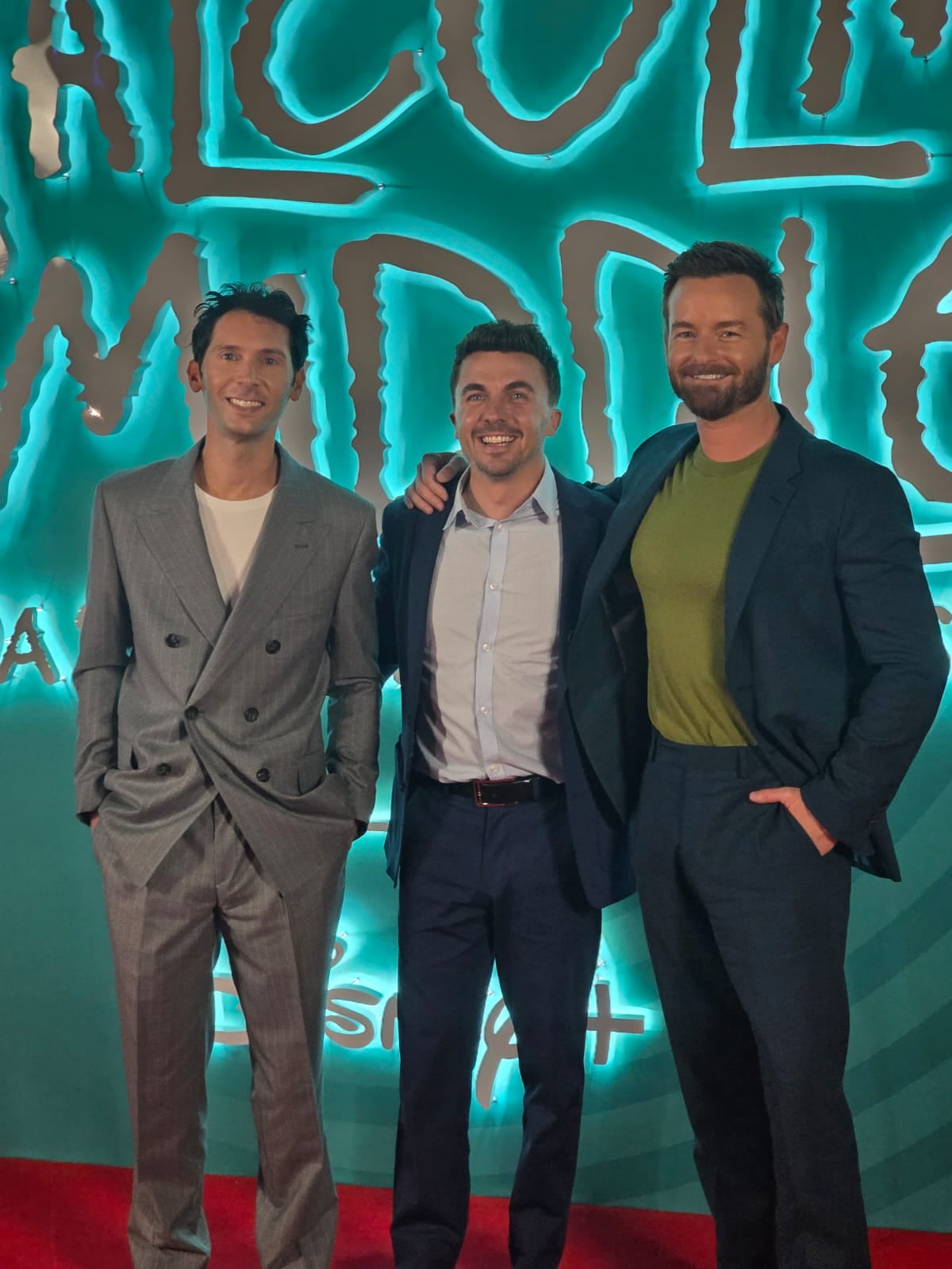 Elenco de Malcolm el de en Medio en el en el evento de CDMX