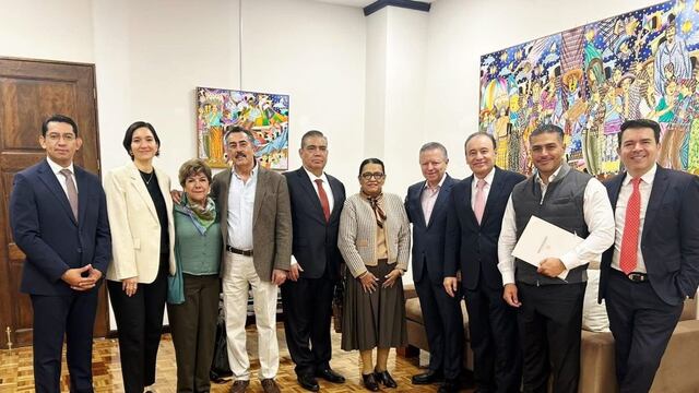 Claudia Sheinbaum, presidenta de México, sostuvo una reunión con Alfonso Durazo, gobernador de Sonora
