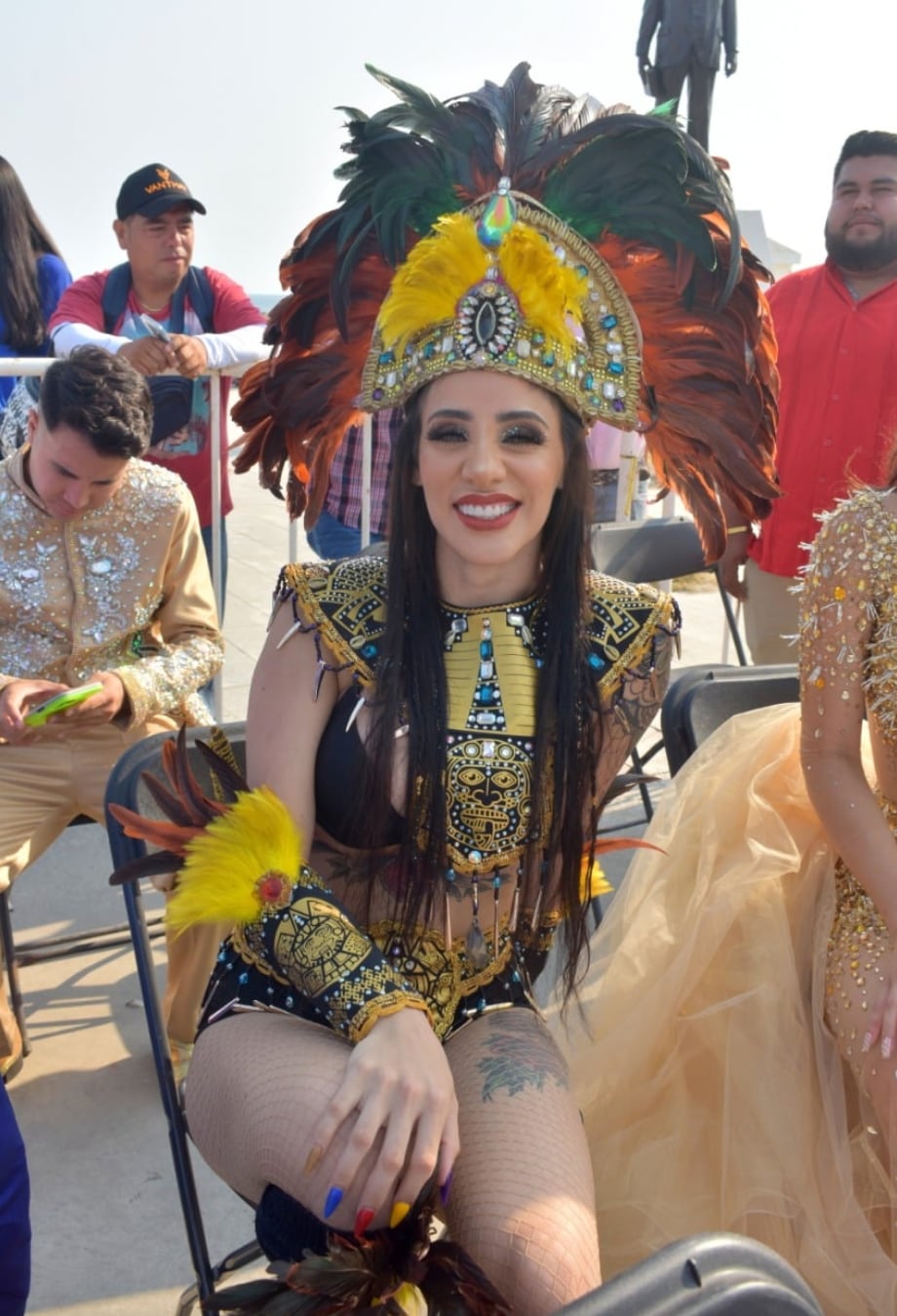 Valeria Rangel, candidata a reina del Carnaval de Veracruz 2022