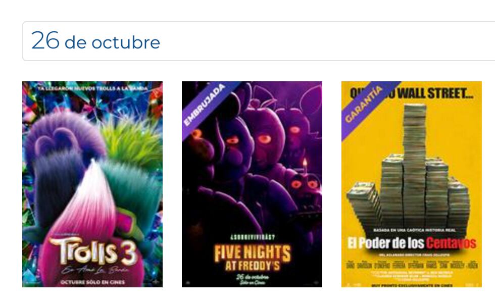 Fecha de estreno Five Nights at Freddy's en Cinépolis