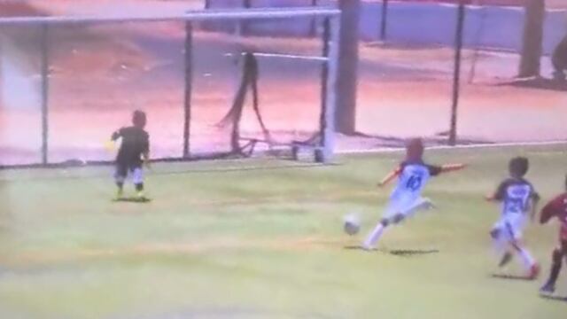 Eden, hijo de André-Pierre Gignac, se lució con un golazo.