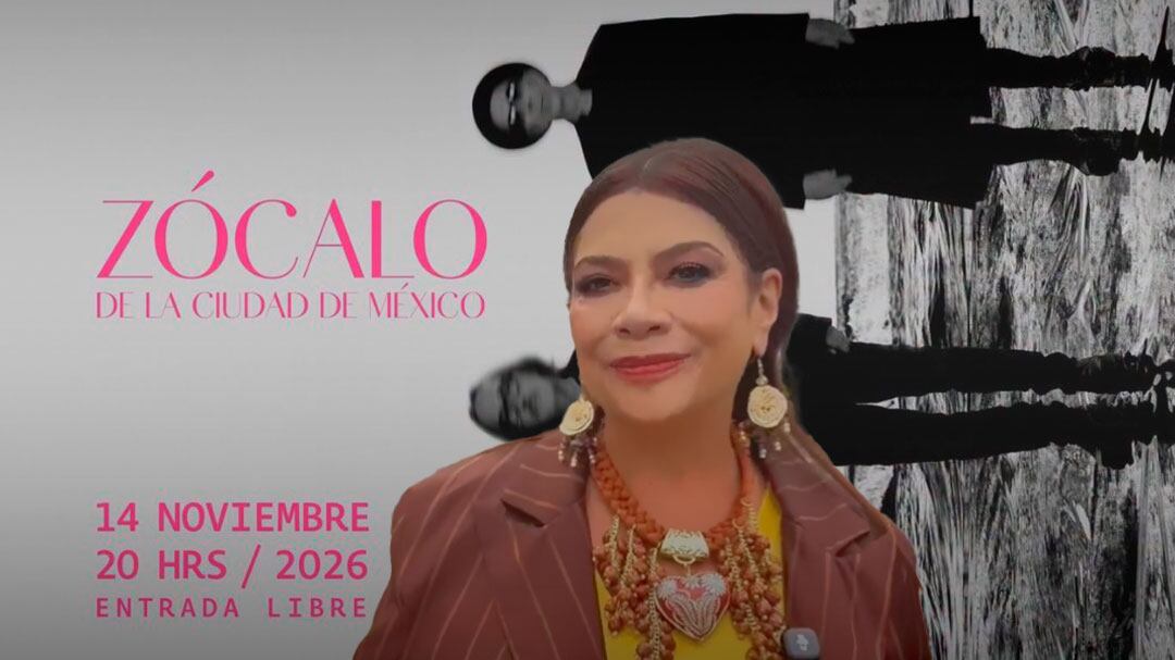 Clara Brugada invita al concierto gratis de Garbage en el Zócalo