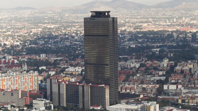La Torre de Pemex, en la capital del país