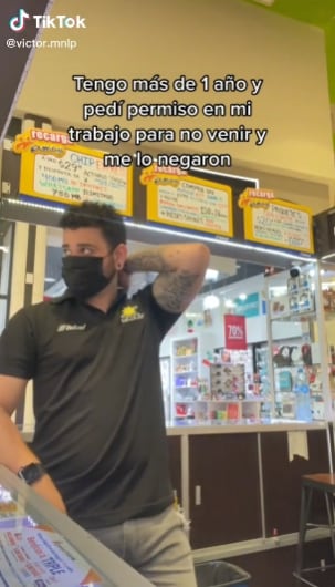 Trabajador de Telcel que renunció al saber que no le darían vacaciones