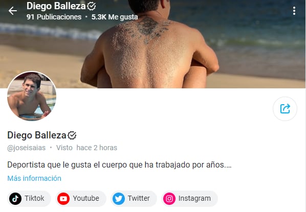 OnlyFans de Diego Balleza.