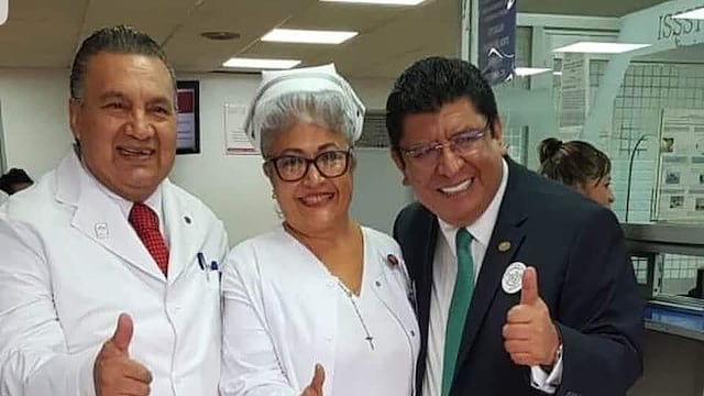 Dr. Roberto Baños, Tete Sayago y Luis Miguel Victoria