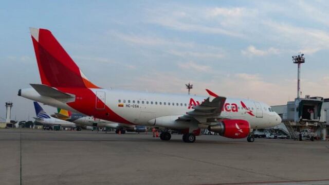 Avión de Avianca