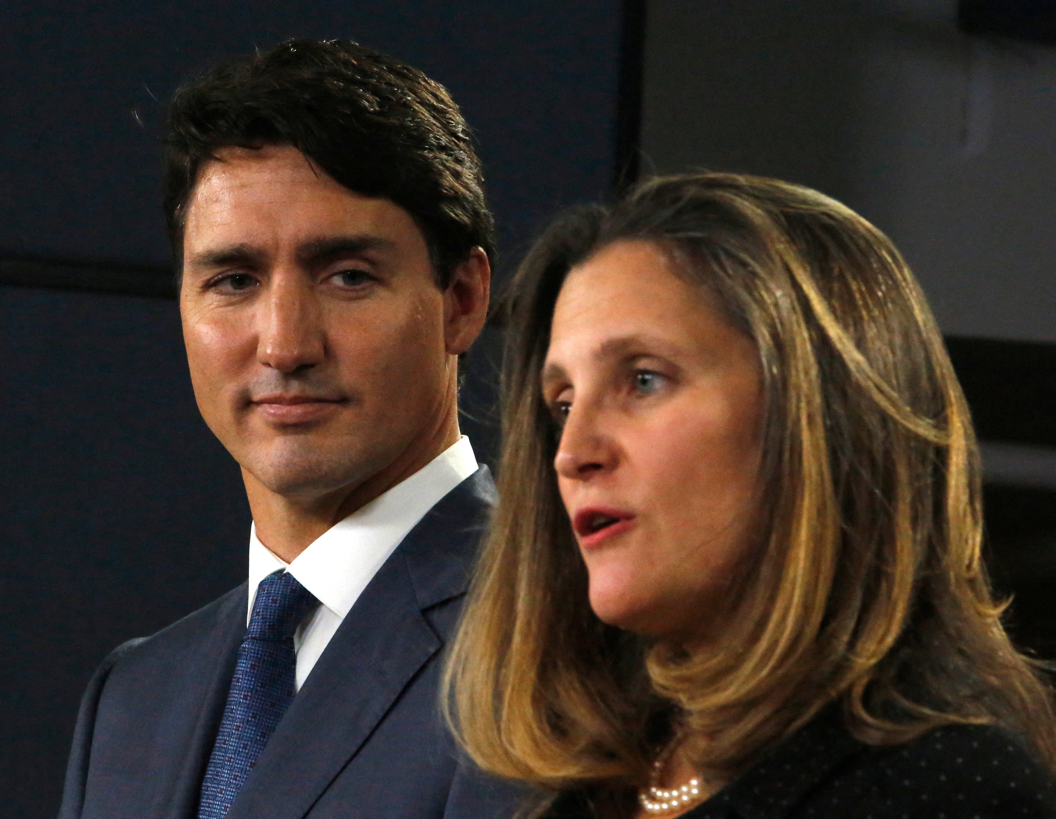 Chrystia Freeland, vice primera ministra de Canadá