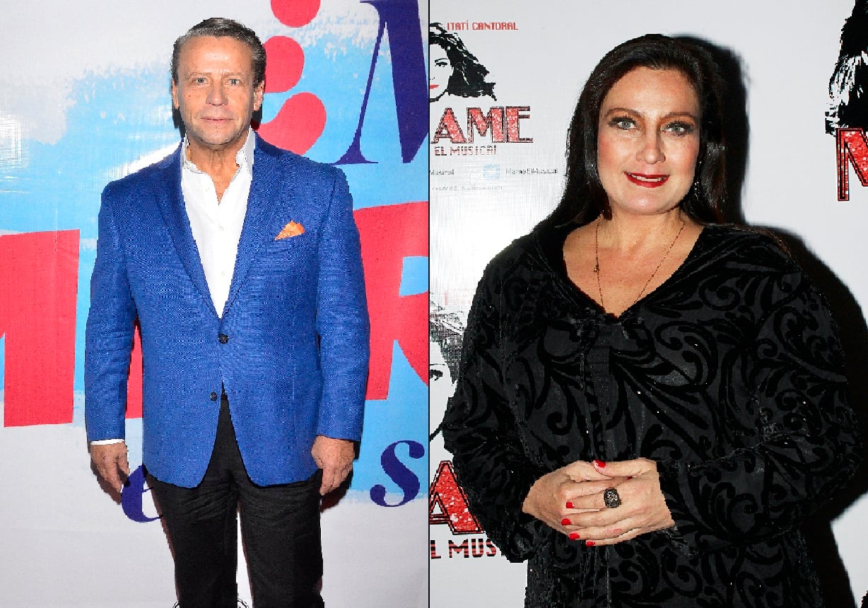 Alfredo Adame y Diana Golden