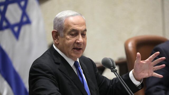 Primer Ministro Benjamin Netanyahu