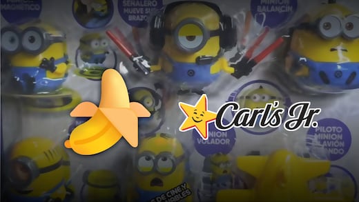 Carl’s Jr lanza juguetes de Minions: cuánto cuestan y cómo son