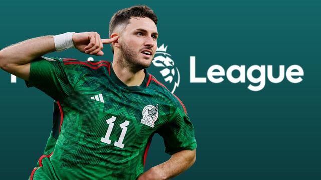 Santiago Giménez, en la mira de un club de la Premier League.